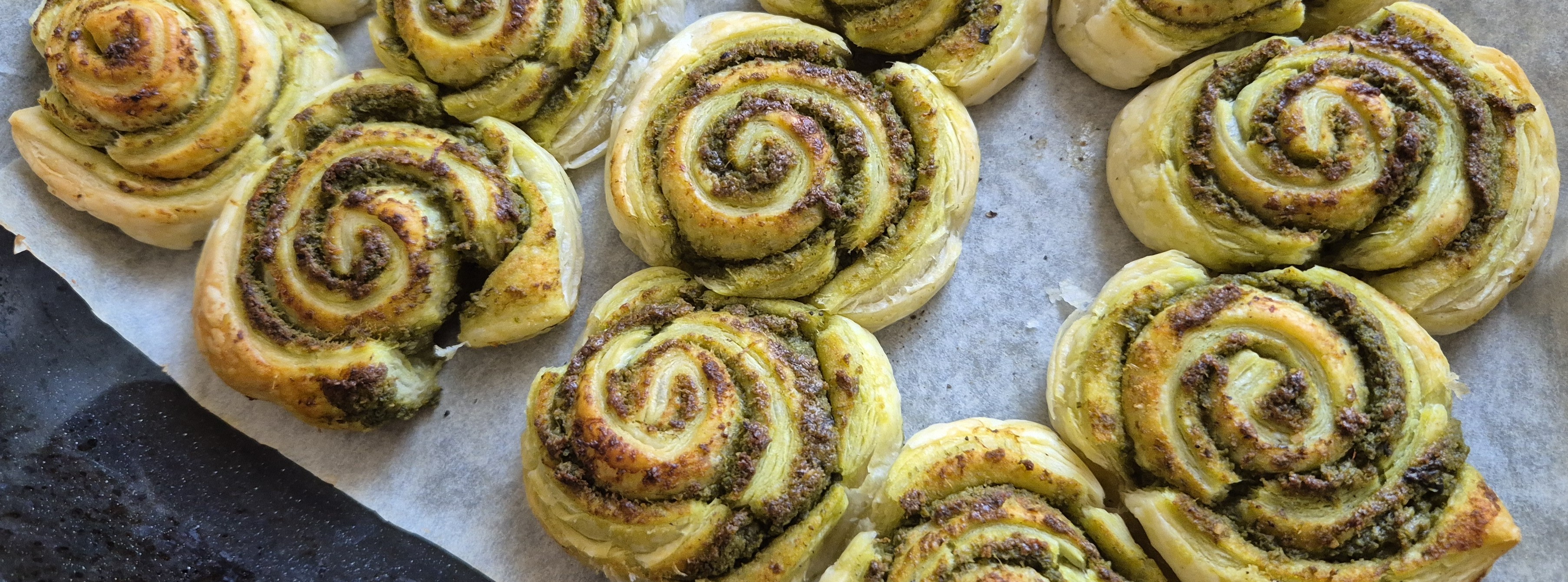 healthy wild garlic pesto swirls snack 