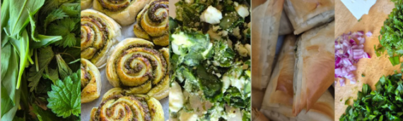 Seasonal Wild Garlic Pesto & Flaky Pastry Swirls